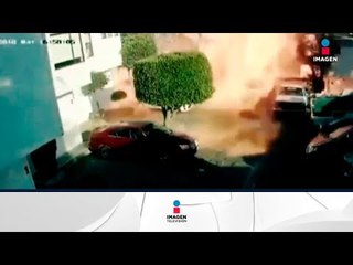 Flamazo de tanque de gas | Noticias con Francisco Zea