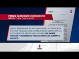 Pemex desmiente rumores sobre incremento en combustibles | Noticias con Ciro Gómez Leyva