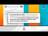 Denuncian nuevo caso de abuso sexual en la UNAM | Noticias con Francisco Zea