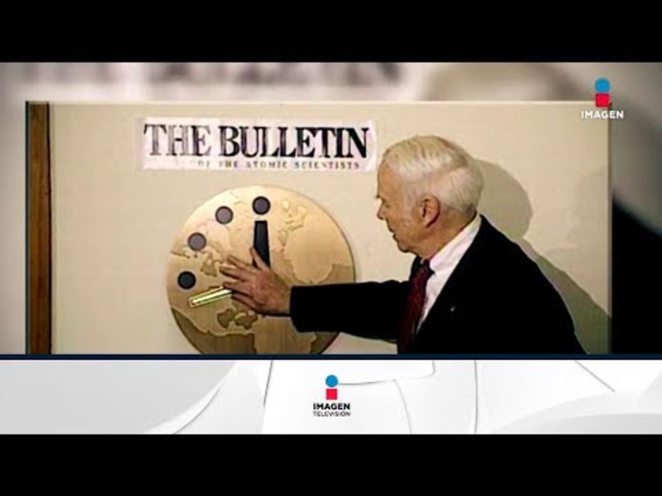 Adelantan 30 segundos el "Reloj del fin del mundo" | Noticias con Francisco Zea