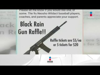 Equipo juvenil rifará un AR -15 | Noticias con Yuriria Sierra