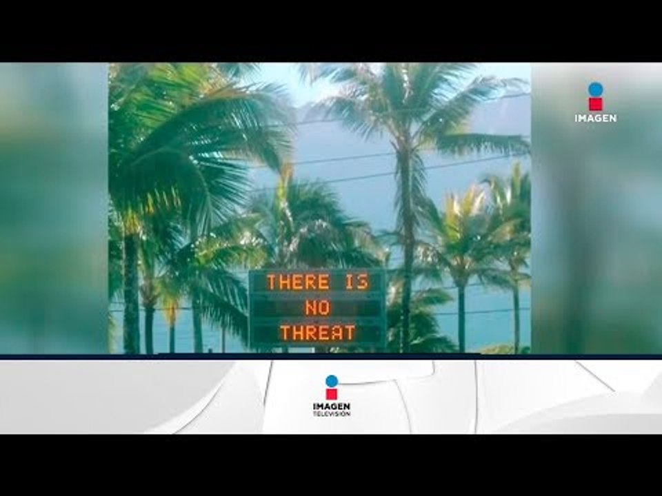 FALSA ALARMA en Hawai, defienden alarma que hizo creer que estaban siendo atacados con misiles