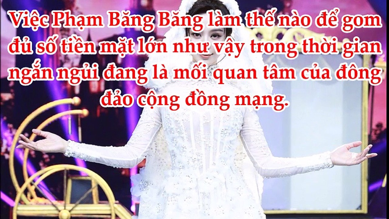 Chẳng cần đến 3 tháng; Phạm Băng Băng đã nộp đủ 3100 tỷ đồng tiền thuế xuất hiện bất ngờ ?-