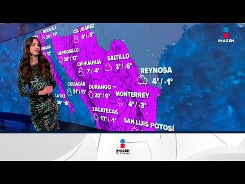 ¡Continuará el frío en México! No guardes tu chamarra y botas | Noticias con Yuriria Sierra