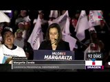 Así comenzó en el primer minuto Margarita Zavala su campaña | Noticias con Yuriria Sierra