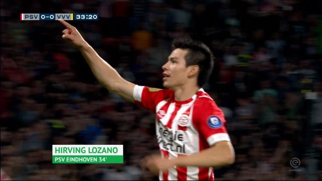 FOOTBALL: Eredivisie: PSV 4-0 VVV