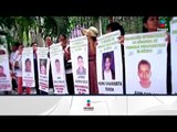Marchan familiares de desaparecidos en Iguala | Noticias con Francisco Zea