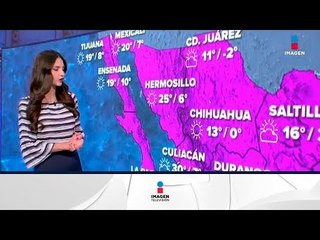 El clima de ésta semana | Noticias con Yuriria Sierra