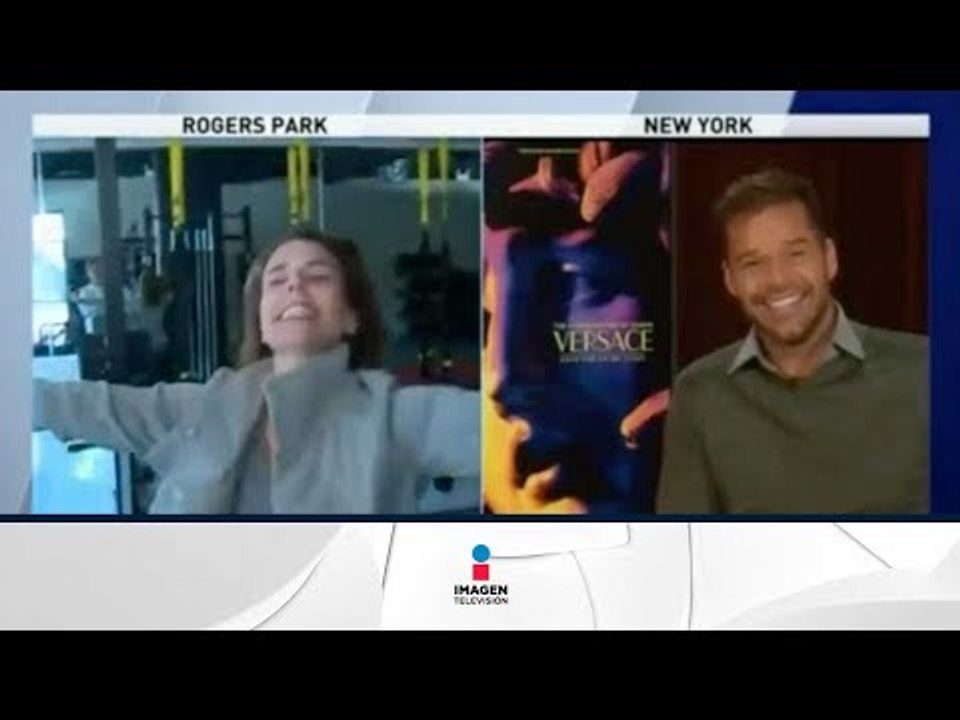 Reportera enloquece al entrevista a Ricky Martin | Qué Importa