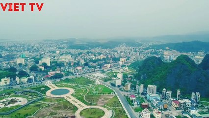 Hạ Long--Quảng Ninh-Bãi biển Hạ long nhìn từ fly cam yêu VIỆT NAM_HD