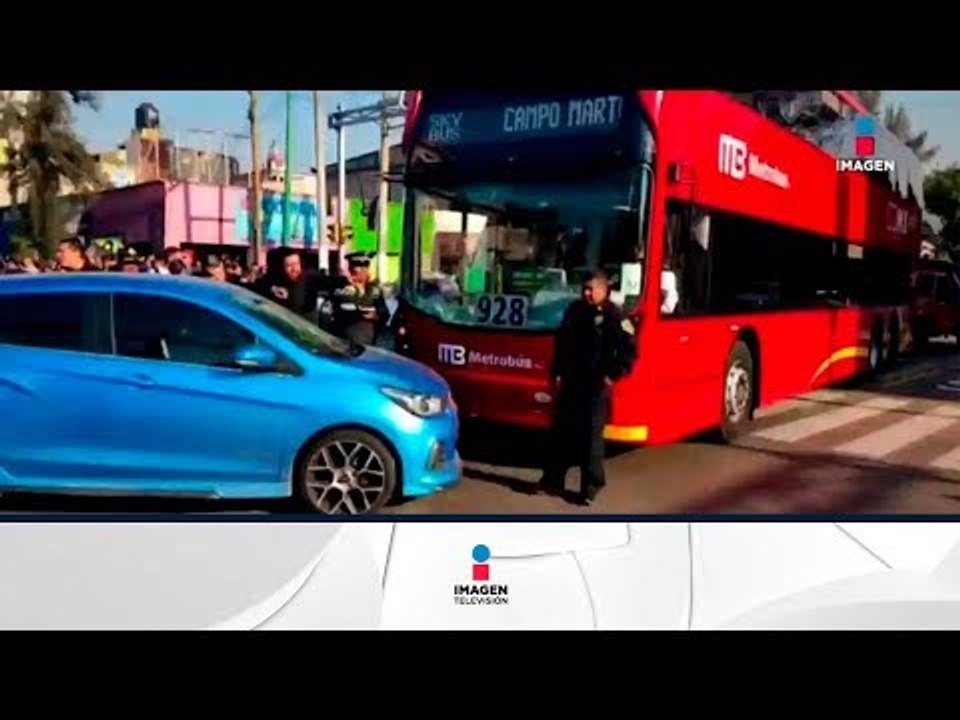 El primer accidente de la Línea 7 de Metrobús ¿Quién tuvo la culpa? | Noticias con Ciro