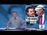 Donald Trump se queda callado ante mensaje de Peña Nieto | Noticias con Ciro Gómez Leyva