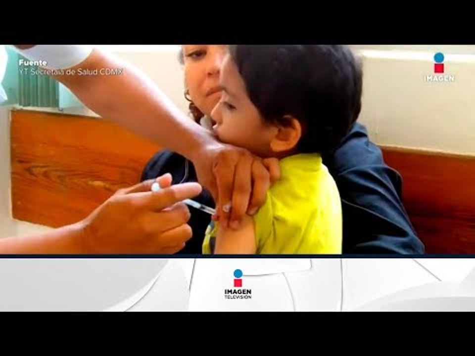 Sin alerta de riesgo de sarampión | Noticias con Yuriria Sierra