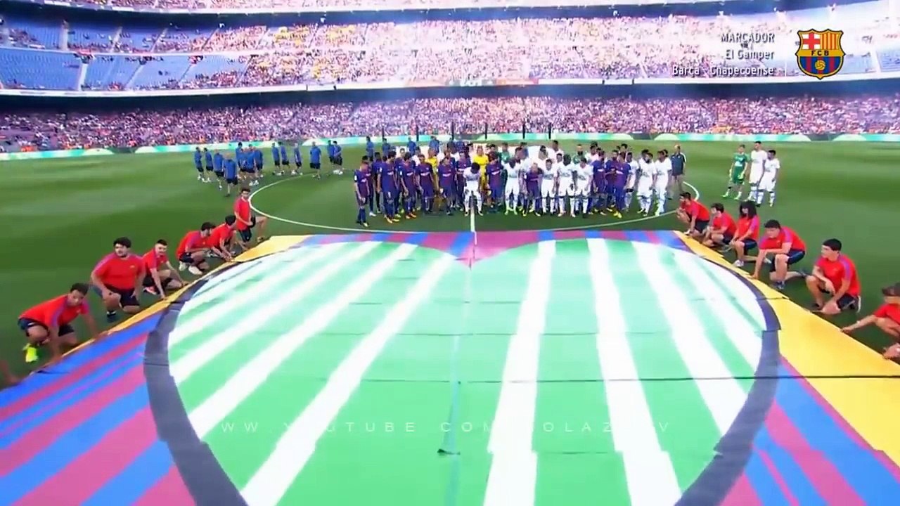 Barcelona vs Chapecoense 5-0 - All Goals & Extended Highlights - Gamper Trophy - 2017 HD