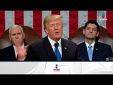 Trump presume logros económicos en su primer discurso | Noticias con Francisco Zea