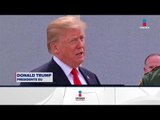 Donald Trump‏ revisó los prototipos del muro fronterizo | Noticias con Ciro Gómez Leyva