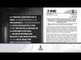 INE ordena a la PGR retirar material donde se mencione a Ricardo Anaya | Noticias con Ciro