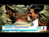 Arizona y Texas se suman a la militarización de Donald Trump en la frontera | Noticias con Paco Zea
