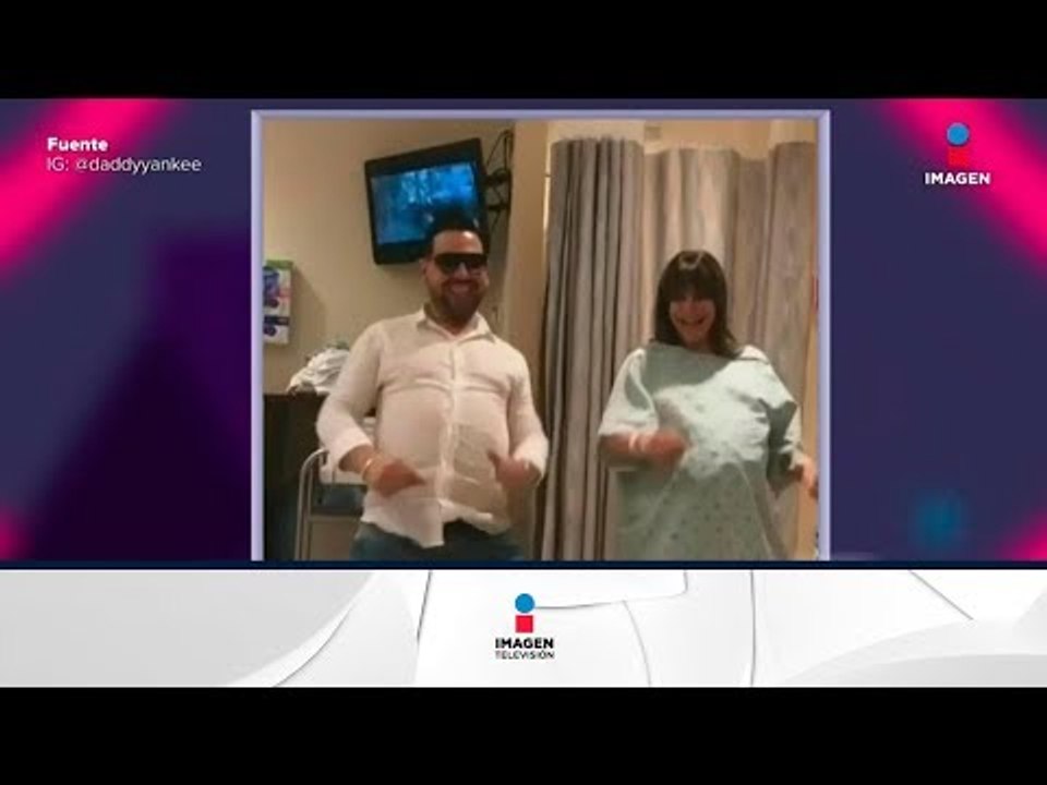 Mujer embarazada baila reggeaton para evitar cesárea | Noticias con Yuriria Sierra