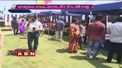 Naval Force Weapons Exhibition at Visakha