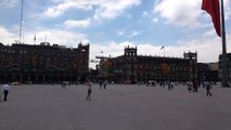 El zocalo de la ciudad de mexico