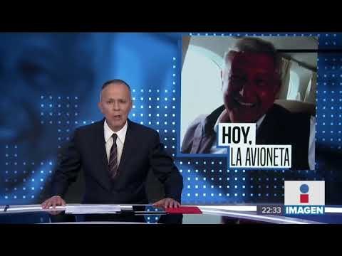 AMLO compartió unas imágenes viajando en un taxi aéreo | Noticias con Ciro Gómez Leyva