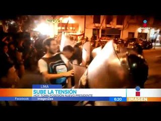 Peruanos exigen la aplicación de justicia al expresidente | Noticias con Francisco Zea