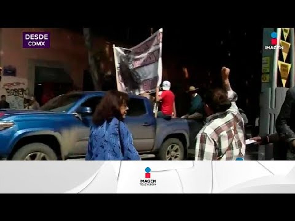 Protestas de campesinos en el zócalo | Noticias con Yuriria Sierra