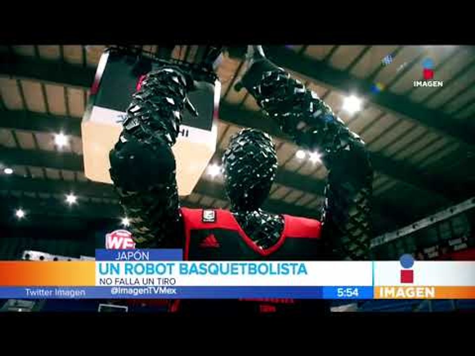 Toyota crea un robot basquetbolista que derrota a los seres humanos | Noticias con Francisco Zea