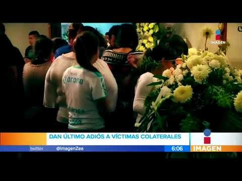 Dan el último adiós a víctimas mortales del fuego cruzado en Tamaulipas | Noticias con Paco Zea