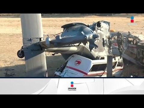 Se refugiaban de los daños por el sismo y un helicóptero les cayó encima | Noticias con Ciro