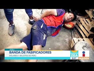 Desmantelan a banda que falsificaba billetes en Perú | Noticias con Francisco Zea