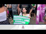 Feministas se manifestaron en Argentina en pro del aborto | Noticias con Francisco Zea