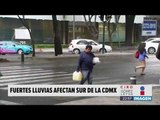 Fuertes lluvias provocan caos en el sur de la CDMX | Noticias con Ciro Gómez Leyva