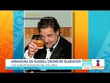 Armadura de Russell Crowe de Gladiador se vende ¡carísima! | Noticias con Francisco Zea