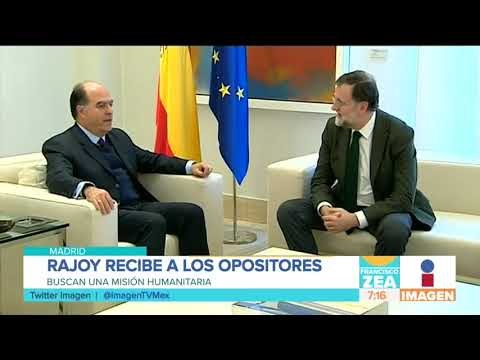 Mariano Rajoy, presidente de España, recibe a opositores de Nicolás Maduro | Noticias con Zea