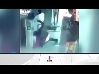 ¡Karma instantáneo! Intenta saltar una barda y se pega | Qué Importa