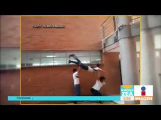 Niño sufre una caída por estar jugando a ser "Superman" | Noticias con Francisco Zea