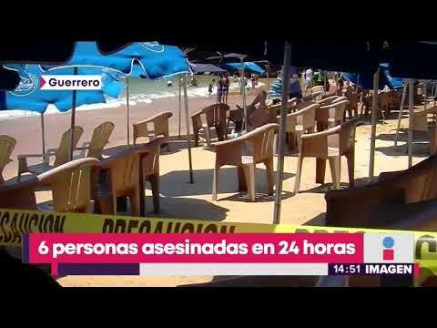 6 personas asesinadas en Acapulco | Noticias con Yuriria Sierra