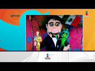¡Guillermo del Toro y su Oscar ya tienen piñata! | Noticias con Francisco Zea