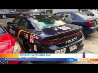 Detienen a policías por robar a ladrones | Noticias con Francisco Zea