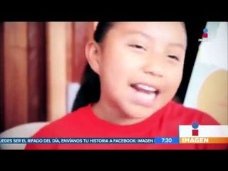 Niña mexicana de 8 años inventa calentador solar, recibe premio | Noticias con Francisco Zea