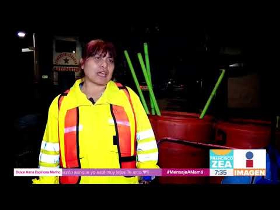Ella trabaja mientras tú duermes y se encarga de mantener limpias las calles de la CDMX | Paco Zea