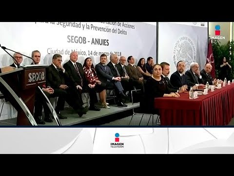 Firman convenio para garantizar la seguridad en universidades | Noticias con Yuriria Sierra