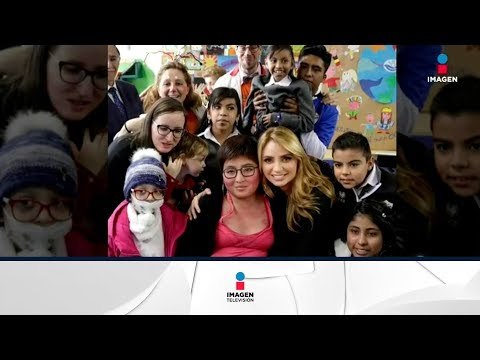 Angélica Rivera y niños del Hospital Infantil visitan al Papa | Noticias con Francisco Zea