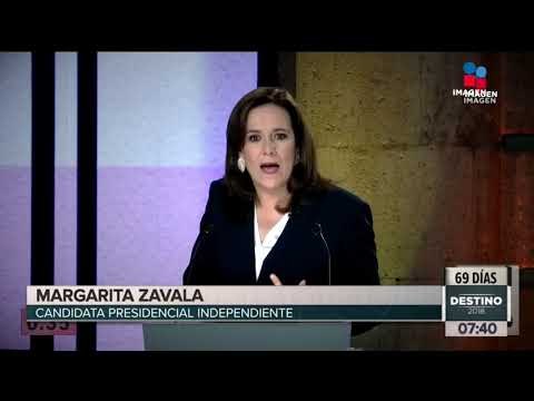 Seré implacable contra los corruptos : Margarita Zavala | Noticias con Francisco Zea
