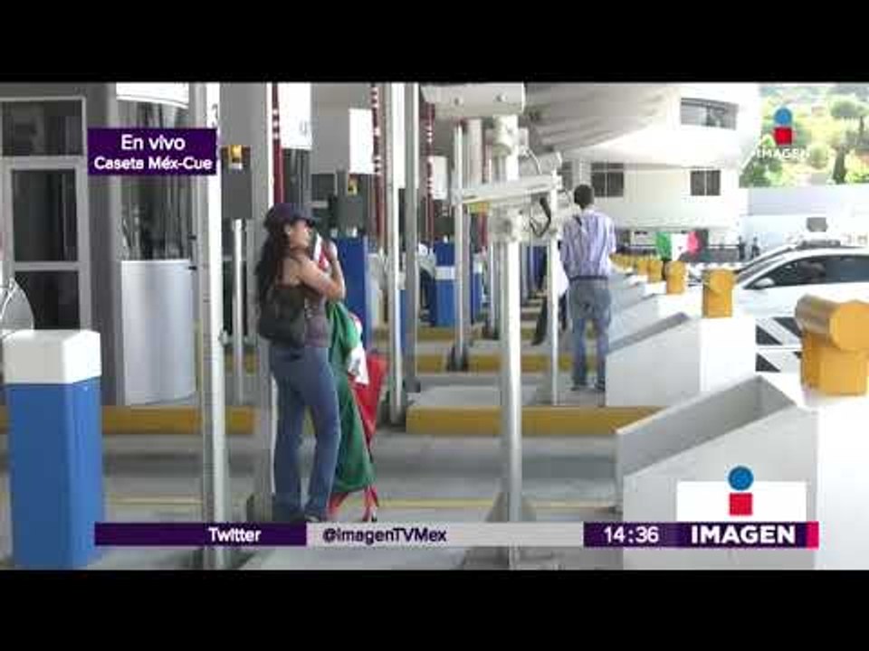 Protestas en la caseta México-Cuernavaca | Noticias con Yuriria Sierra