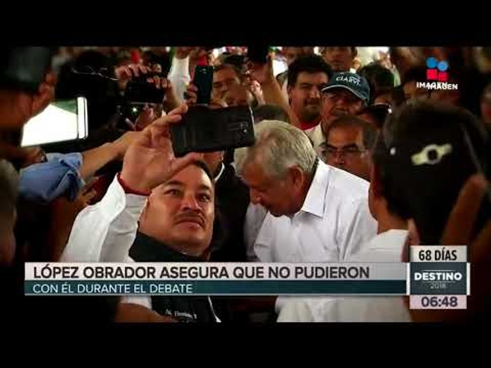 AMLO se declara ganador del primer debate presidencial | Noticias con Francisco Zea