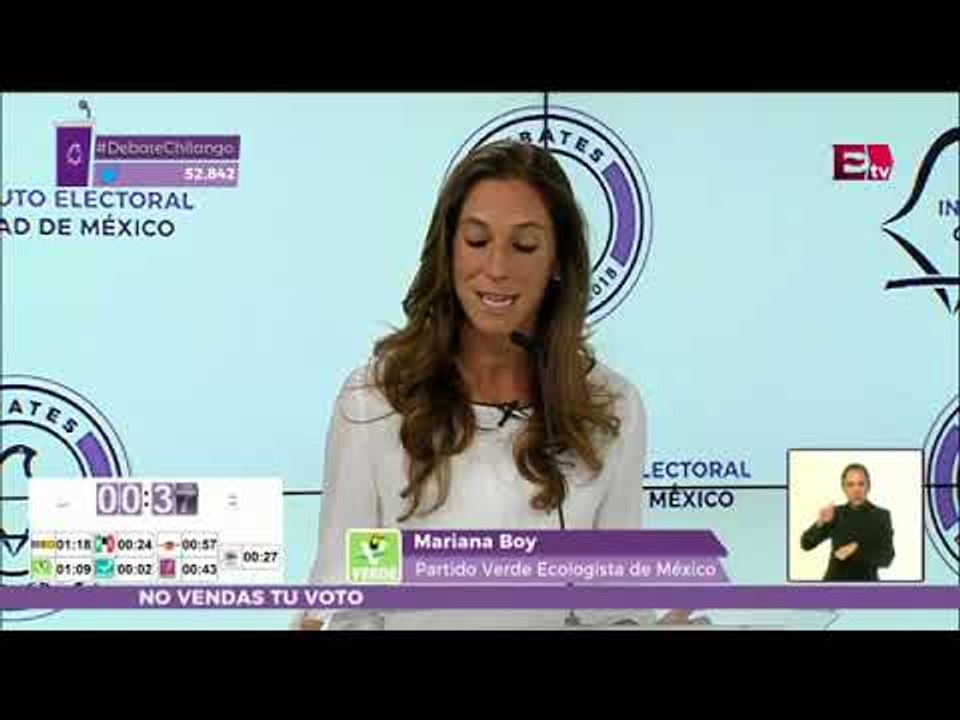 Cómo ayudar a las madres solteras en la CDMX, según Mariana Boy | Segundo Debate CDMX 2018