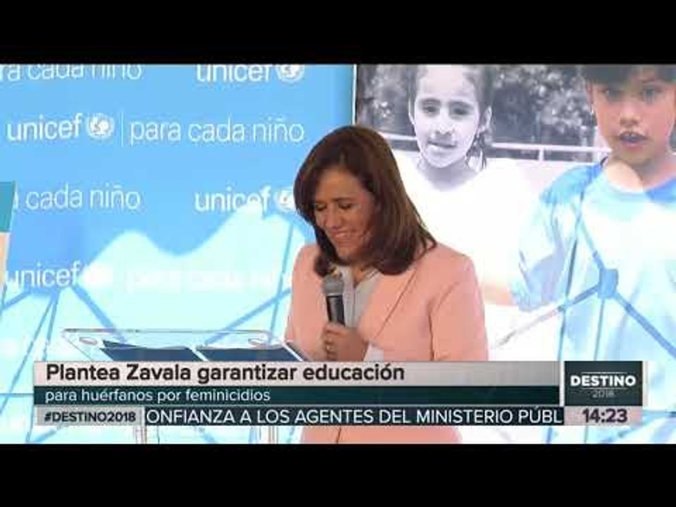 Plantea Margarita Závala garantizar educación a...